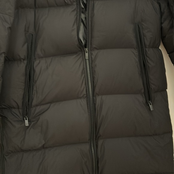 UNIQLO +J Jil Sander Long Down Volume Jacket Coat Puffer black Size XS, EUC - Picture 4 of 7
